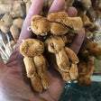 10Pc/Set 6.0Cm Stuffed Teddy Bear DIY Mini Joint Plush Bears Wedding Box Toy Doll Garment & Hair Accessories