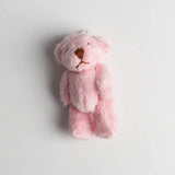 10Pc/Set 6.0Cm Stuffed Teddy Bear DIY Mini Joint Plush Bears Wedding Box Toy Doll Garment & Hair Accessories