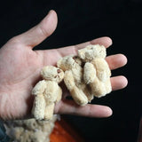 10Pc/Set 6.0Cm Stuffed Teddy Bear DIY Mini Joint Plush Bears Wedding Box Toy Doll Garment & Hair Accessories