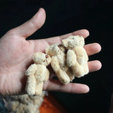 10Pc/Set 6.0Cm Stuffed Teddy Bear DIY Mini Joint Plush Bears Wedding Box Toy Doll Garment & Hair Accessories
