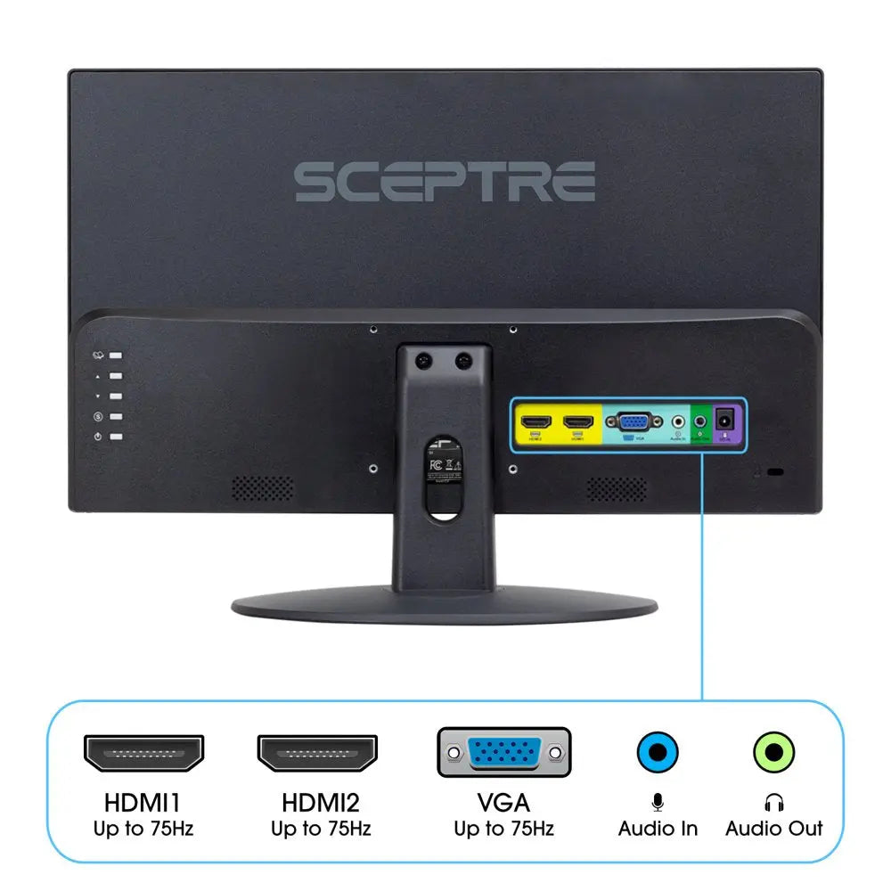 24" 1080P HDMI VGA 75Hz 5Ms HD LCD Monitor - E248W-1920