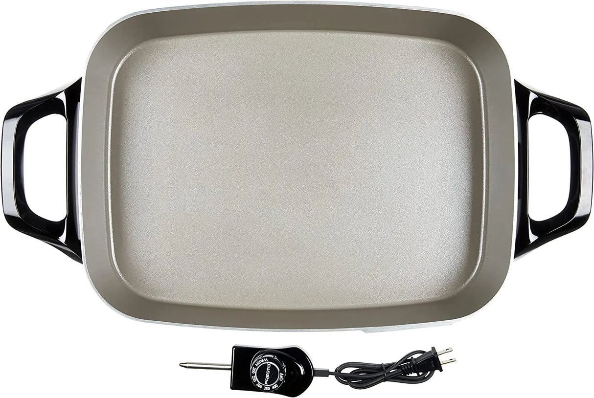 , 16", Grey Ceramic 06856" Electric Skillet