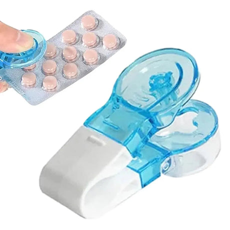 1/2 PCS Portable Pill Taker Tablet Dispenser anti Pollution Portable Pill Box Dispense Medicine Pill Box Portable Pill Taker