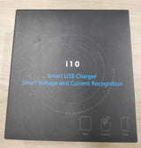 USB Charger,  60W 12A 8-Port USB Charging Station Multi Port USB Hub Charger Compact Size LCD Display Compatible with Iphone Ipad Samsung Kindle Tablet Bluetooth Earbuds and More