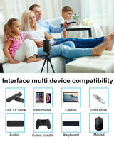 Android Smart Projector WIFI 5G LED DLP 1080P HD 4K Bluetooth 3D Projector on the Same Screen for Mobile and Tablet