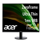23.8” Full HD (1920 X 1080) Ultra-Thin IPS Monitor, 75Hz, 1Ms VRB, SA241Y Bi,  Visioncare