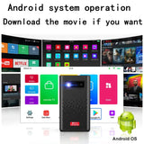 Android Smart Projector WIFI 5G LED DLP 1080P HD 4K Bluetooth 3D Projector on the Same Screen for Mobile and Tablet