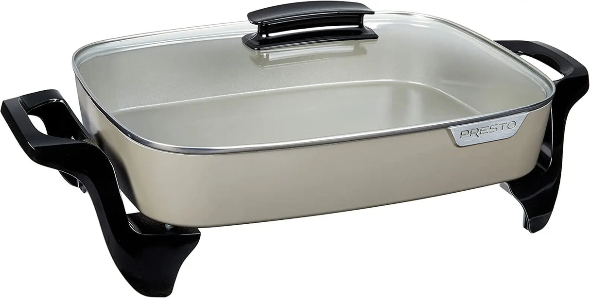 , 16", Grey Ceramic 06856" Electric Skillet