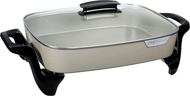 , 16", Grey Ceramic 06856" Electric Skillet