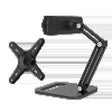 Portable Monitor Stand Height Adjustable Vesa Monitor Tablet Stand Free Standing Low Profile Desk Mount Monitor Support