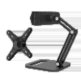 Portable Monitor Stand Height Adjustable Vesa Monitor Tablet Stand Free Standing Low Profile Desk Mount Monitor Support