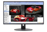 E248W-19203R 24" Ultra Thin 75Hz 1080P LED Monitor 2X HDMI VGA Build-In Speakers, Metallic Black 2018