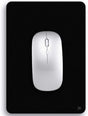 Small Mouse Pad 6 X 8 Inch, Mini Mouse Pad Thick for Laptop Wireless Mouse Home Office Travel, Portable & Washable (Black)