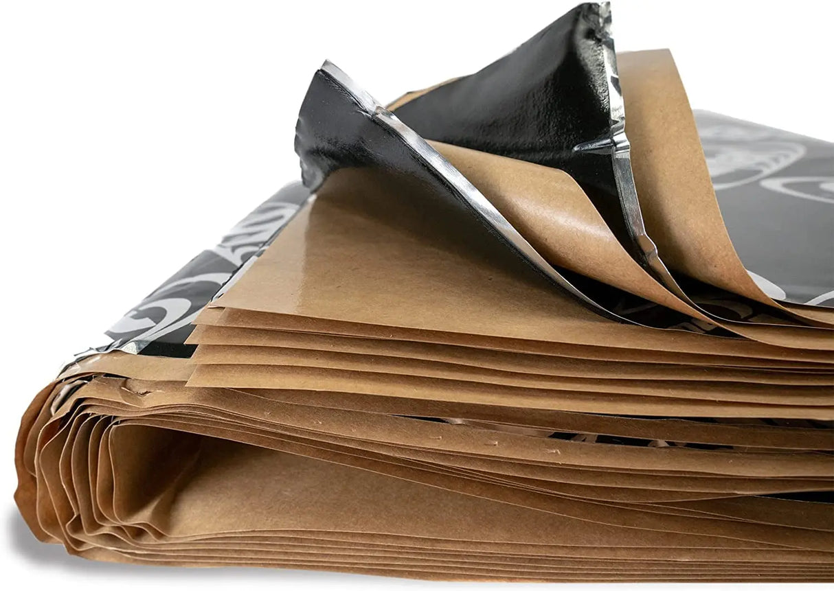 10455 18" X 32" X 0.067" Thick Self-Adhesive Sound Deadener with Xtreme Bulk Pack, (9 Sheets) , Black