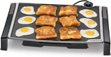 , 19" X 15" 07073 Electric Tilt-N-Fold Griddle, 19", Black