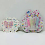 3D Magic Popcorn Pens Puffy Paint Bubble Pen for Greeting Birthday Cards Kids Children 3D Art Pens Kids Gifts School Stationery