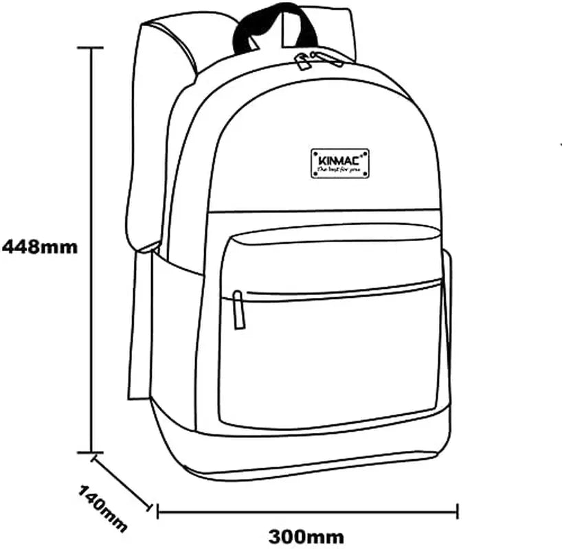 New Bohemian Laptop Backpack with Massage Cushioned Straps Travel Outdoor Backpack for Laptop up to 15.6 Inch