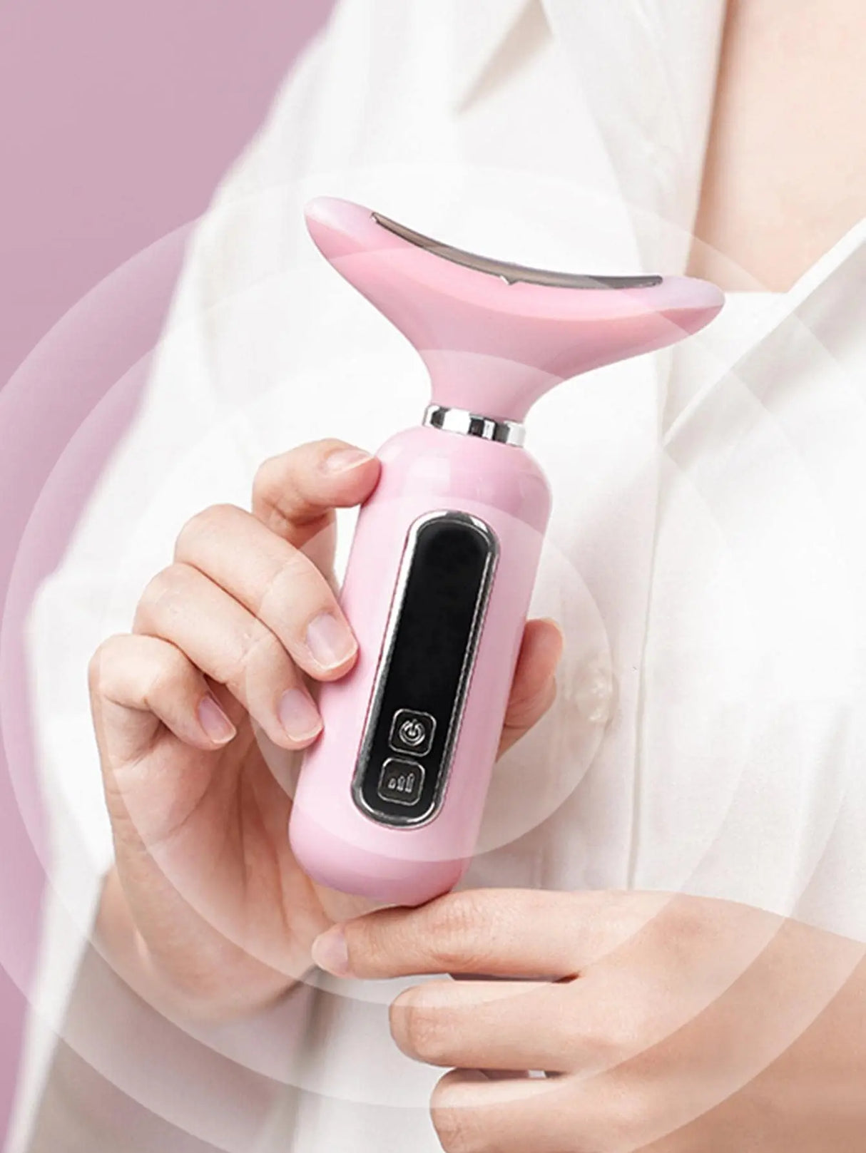 1Pc ABS Neck Beauty Instrument, Modern Neck Beauty Device for Home