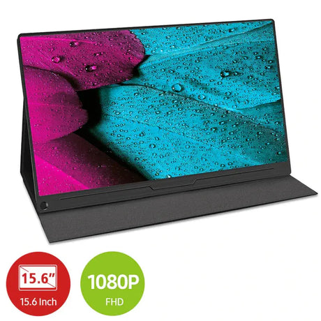 Portable Monitor 13.3 Inch 1080P USB with Speaker Ultra Thin Screen Display Type C for Laptop Mini HD Computer