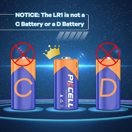 20 Counts 1.5V LR1/MN9100/E90/N Size Alkaline Batteries,Leak-Proof Batteries,High Performance and Powerful Batteries,Suitable for All Kinds of Electronic Equipment