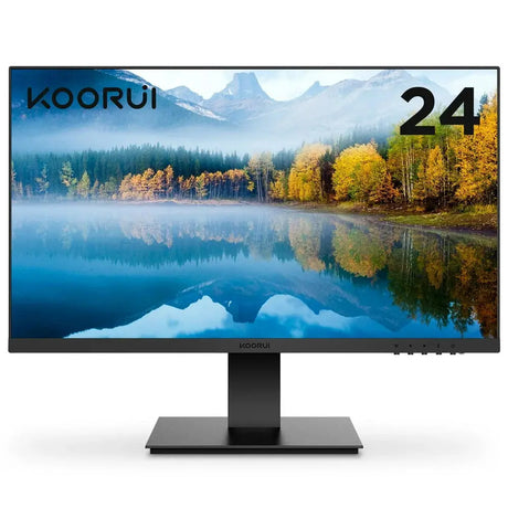 24'' FHD (1920 X 1080P) 75Hz Office Monitor,With HDMI VGA Port, Black, New 24N1A