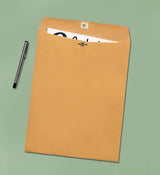 Clasp Envelopes - 10X13 Inch Brown Kraft Catalog Envelopes with Clasp Closure & Gummed Seal – 28Lb Heavyweight Paper Envelopes for Home, Office, Business, Legal or School 15 Pack 10X13, Brown Kraft