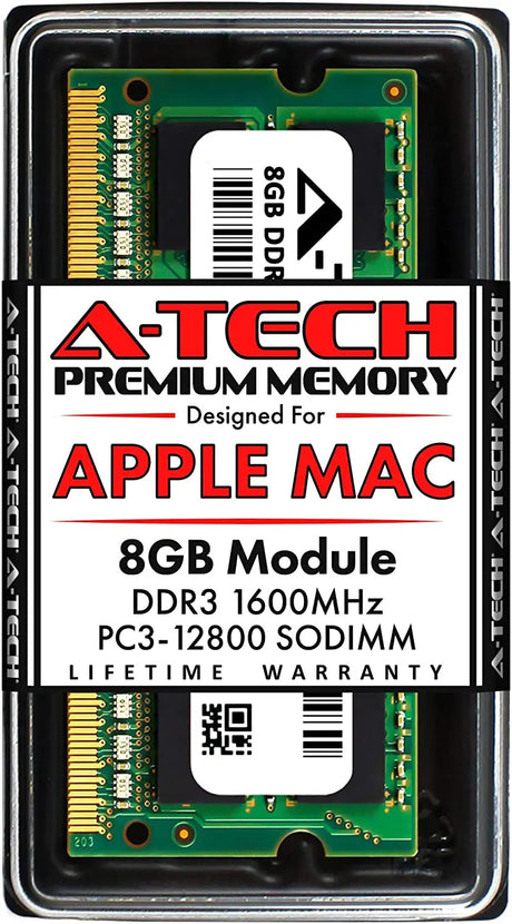 8GB RAM for Apple Macbook Pro (Mid 2012), Imac (Late 2012, Early/Late 2013, Late 2014, Mid 2015), Mac Mini (Late 2012) | DDR3 1600Mhz PC3-12800 SODIMM 204-Pin Memory Upgrade