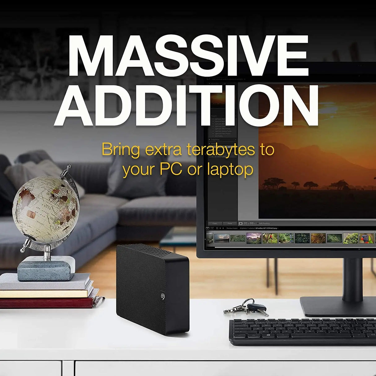 Expansion Desktop, 16TB, External Hard Drive, USB 3.0 (STKP16000402)