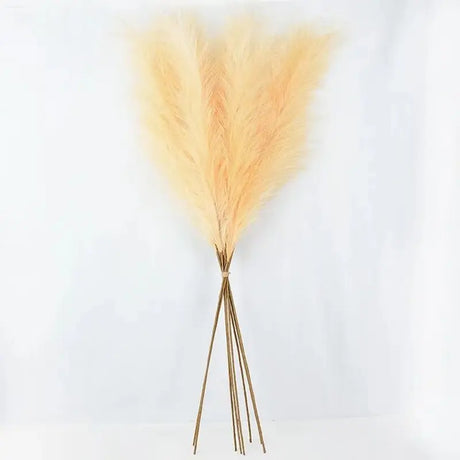 100-120Cm Big Silk Pampas Grass Flowers Pantas Artificiales Para Decoracion Simulation Plants for Home Decor Wedding Decoration