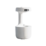 Water Droplet Air Humidifier 800Ml Anti-Gravity Essential Oil Diffuser Night Light Weightless Sprayer Decorations Desk Lamps