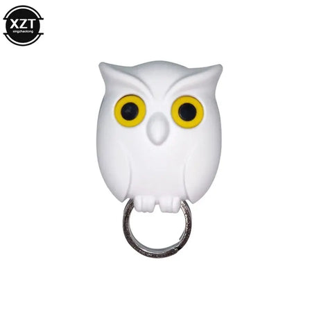 1 PCS Owl Night Wall Magnetic Key Holder Magnets Hold Keychain Owl Key Hook up Will Open Eyes Home Decoration