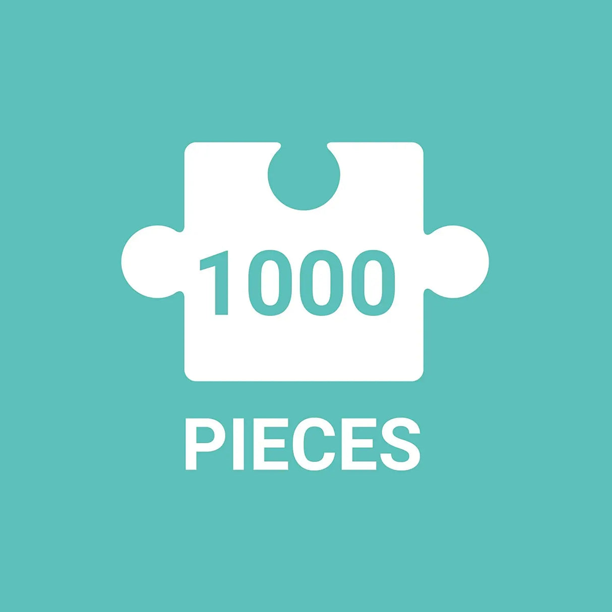 1000 Piece United States Jigsaw Puzzle for Adults and Families, USA Family Puzzle with Vibrant Illustrations of the Attributes of the 50 States, One Size (9780735353244)