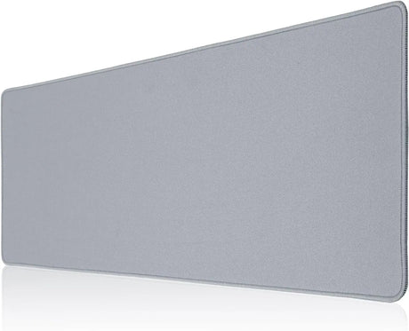 Waterproof Large Gaming Mouse Pad with Durable Stitched Edges，Non-Slip Rubber Base, Mouse Mat Desk Pad for Home Office Gaming, 35.4”X15.7”X0.12”, Gray