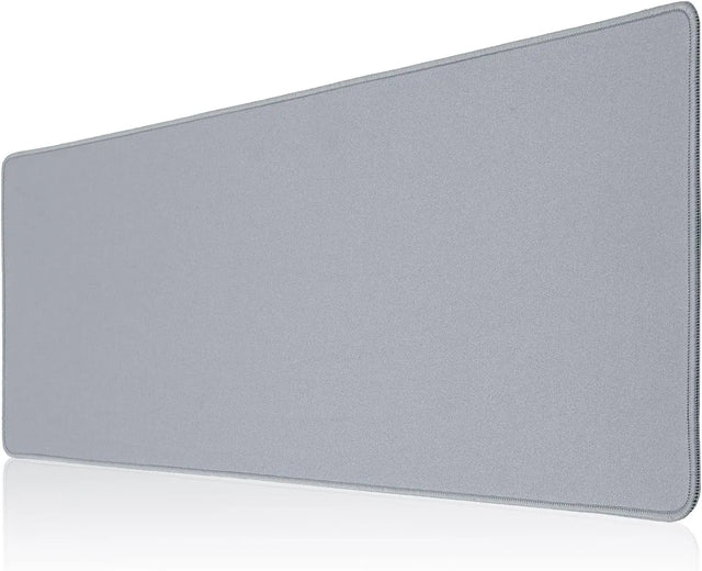 Waterproof Large Gaming Mouse Pad with Durable Stitched Edges，Non-Slip Rubber Base, Mouse Mat Desk Pad for Home Office Gaming, 35.4”X15.7”X0.12”, Gray