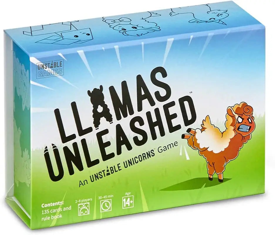 - Llamas Unleashed Base Game - Fun Card Game for Kids, Teens, & Adults - Strategize and Destroy Your Friends - 2-8 Players Ages 8+ - Great for Game Night