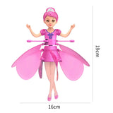 2023 New Induction Flying Fairy Helicopter Suspended Flying Toys Air Gestures Colorful Lights Children'S Educational Toys