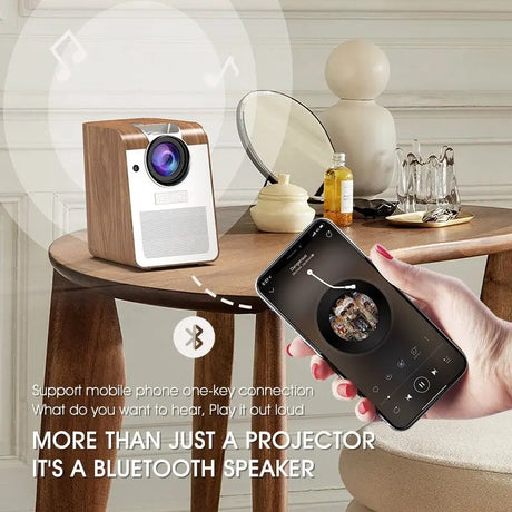 BH908 Led Projector 1080P Supported 8000Lumens Bluetooth Android Wifi Hdmi-Compatible USB Portable Cinema Beamer