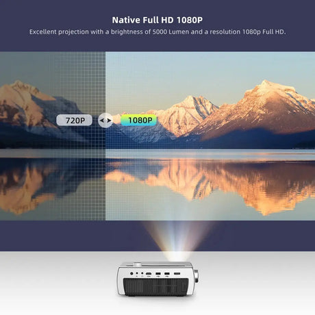 YG430 Full HD 1080P Mini Projector Dolby YG431 5G Wifi Android LED Portable Proyector Home Theater Smart Beamer Projector