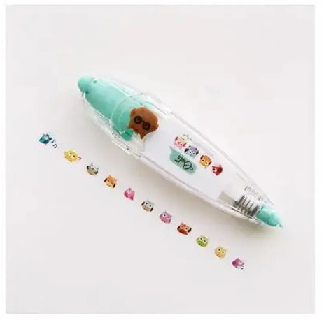 1 Pc Kawaii Animals Mechanical Decorative Correction Tape Corrector Diary Diy Journal Art Supplies Gift Accessories School