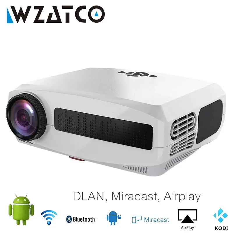 C3 LED Projector Android 9.0 WIFI Full HD 1080P 300Inch Big Screen Proyector Home Theater Smart Video Beamer