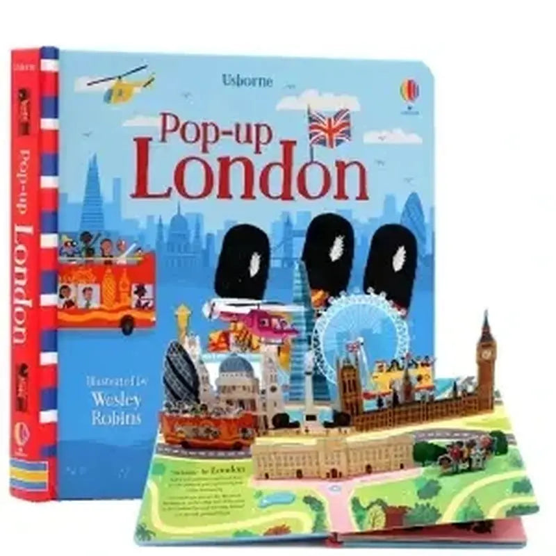 Usborne Pop up 3D Flap Picture English Books for Kids Fairy Tales Reading Book in English Montessori Learning Toys Children Gift