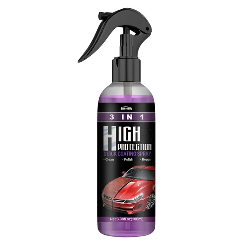 3 in 1 Car Ceramic Coating Spray 30Ml/100Ml Auto Nano Ceramic Coating Polishing Spraying Wax Car Paint Scratch Repair Remover