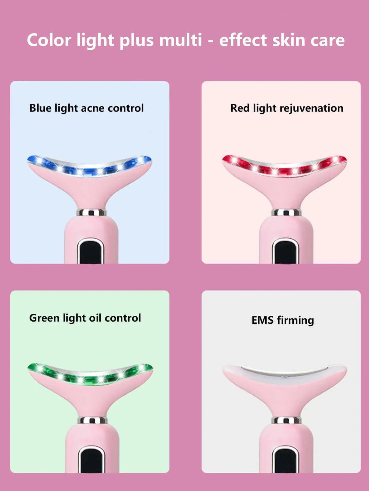 1Pc ABS Neck Beauty Instrument, Modern Neck Beauty Device for Home