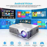 Full HD 1080P Projector TD96 TD96W Android Wifi LED Proyector Native 1920 X 1080P 3D Home Theater Smart Phone Beamer