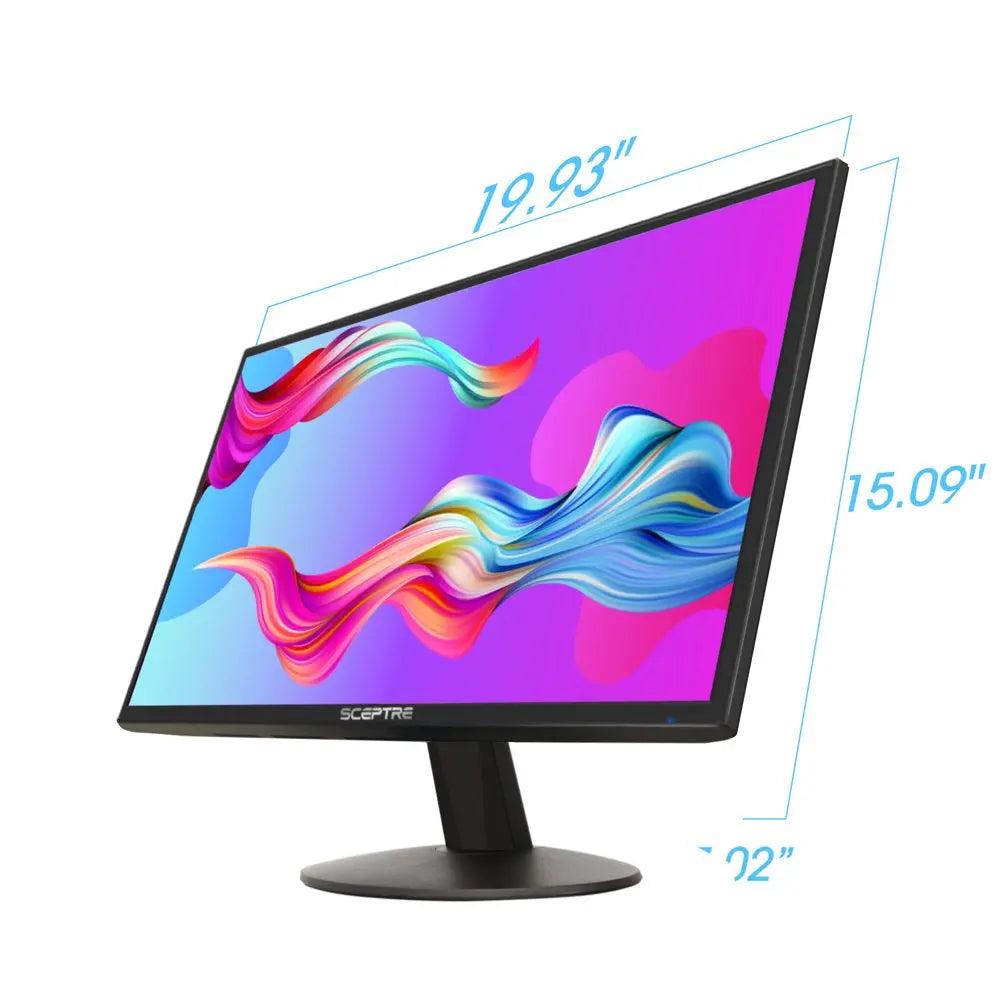 20" 1600X900 HDMI VGA 75Hz 5Ms LED Monitor (E205W-1600 Black)