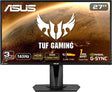 TUF Gaming 27" 2K HDR Gaming Monitor (VG27AQ) - QHD (2560 X 1440), 165Hz (Supports 144Hz), 1Ms, Extreme Low Motion Blur, Speaker, G-SYNC Compatible, VESA Mountable, Displayport, HDMI ,Black