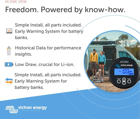 BMV-712 Smart Battery Monitor (Black)