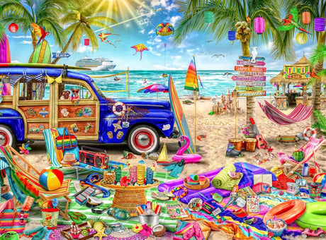- Aimee Stewart - Beach Vacation - 1000 Piece Jigsaw Puzzle