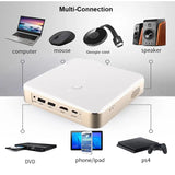 HD Portable Smart Projector Android 9.0 5G Wifi Proyector DLP 4K Projector 10500Mah Battery Mobile Smartphone Beamer