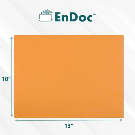 Clasp Envelopes - 10X13 Inch Brown Kraft Catalog Envelopes with Clasp Closure & Gummed Seal – 28Lb Heavyweight Paper Envelopes for Home, Office, Business, Legal or School 15 Pack 10X13, Brown Kraft